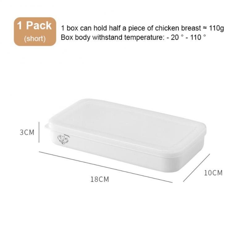 Refrigerator Fresh-keeping Box Lunch Box Bento Microwae Heating Lunch Container Food Storage Box Sealed Cold Storage Box: short
