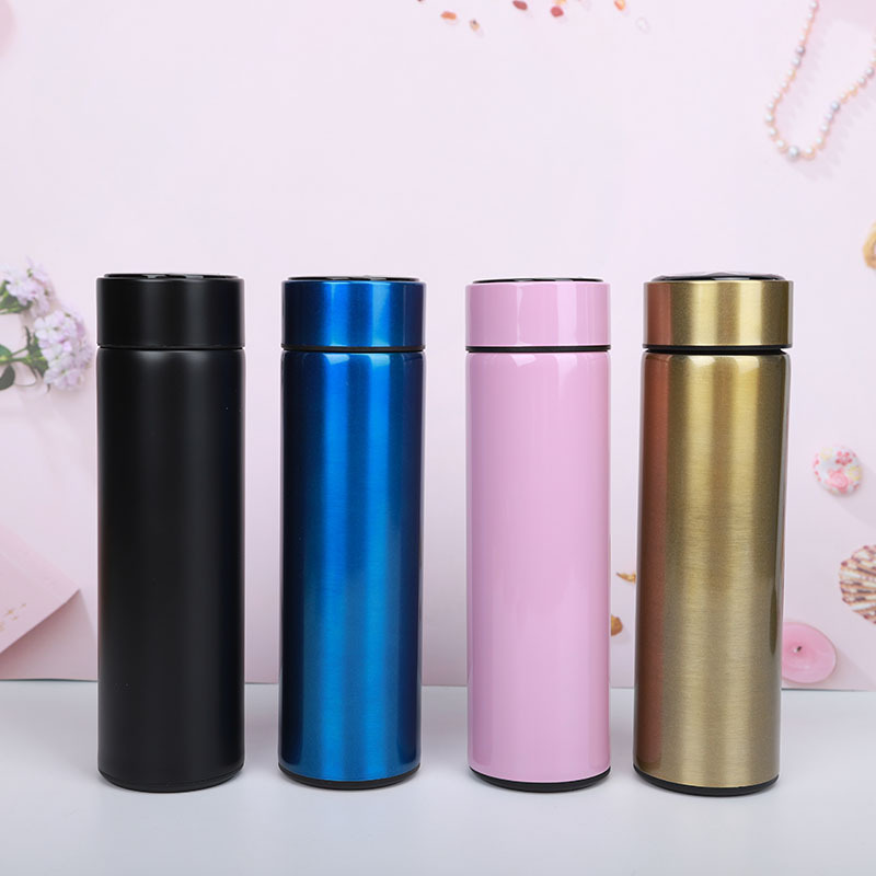 Xiaomi-taza inteligente de acero inoxidable 304, termo con pantalla LED de temperatura, de negocios, digital