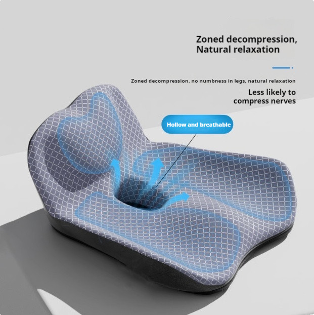 Stuitbeen Traagschuim Stoel Orthopedisch Kussen Kantoor Zitkussen Aambei Behandelen Autostoel Groot Kussen Verlichting Pijn Stuitje Kussen