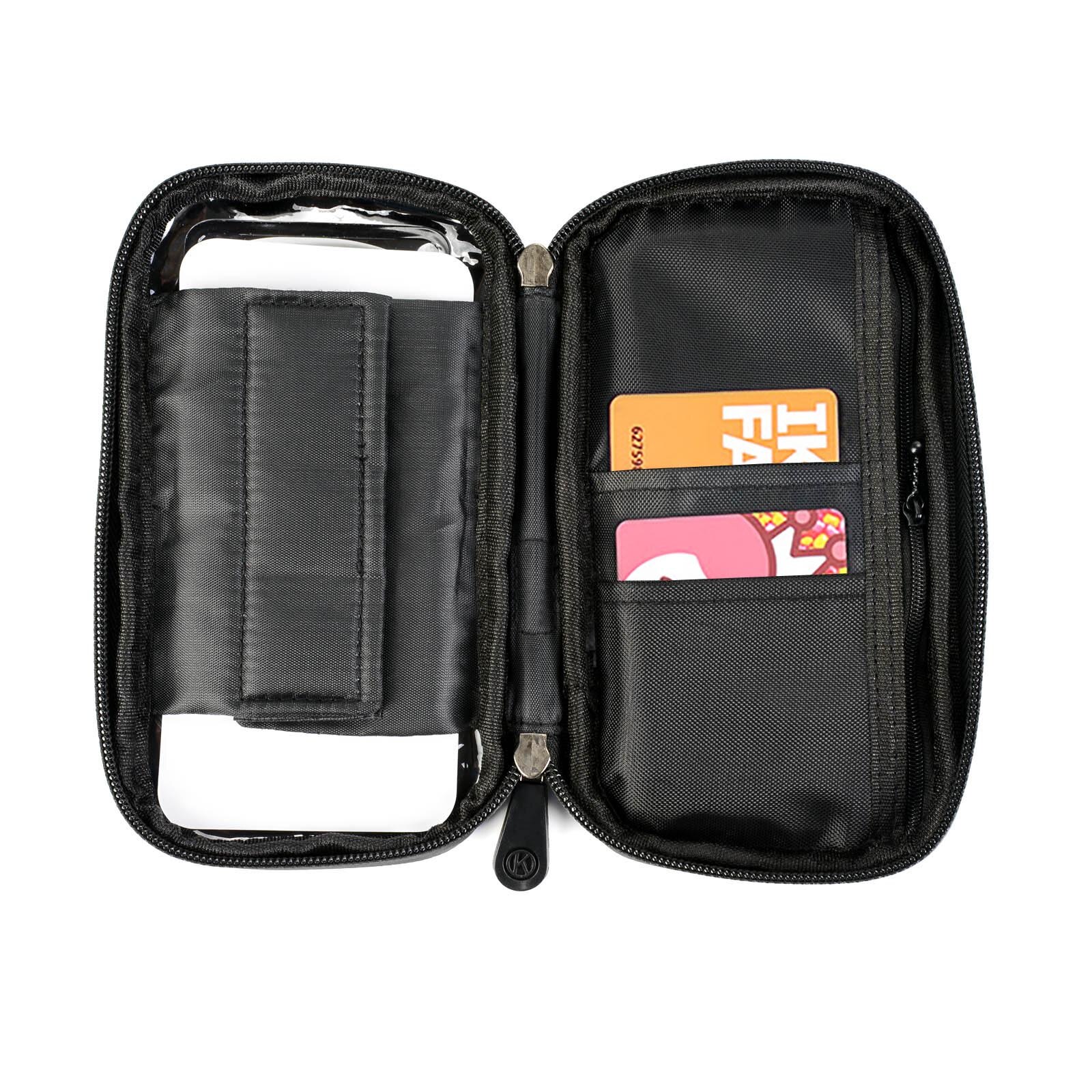 6.4 Cal góry uchwyt na telefon rowerowy stojak wodoodporny uchwyt robić kierownicy rowerowej torba uniwersalna telefon ekran dotykowy podstawka strąk telefon