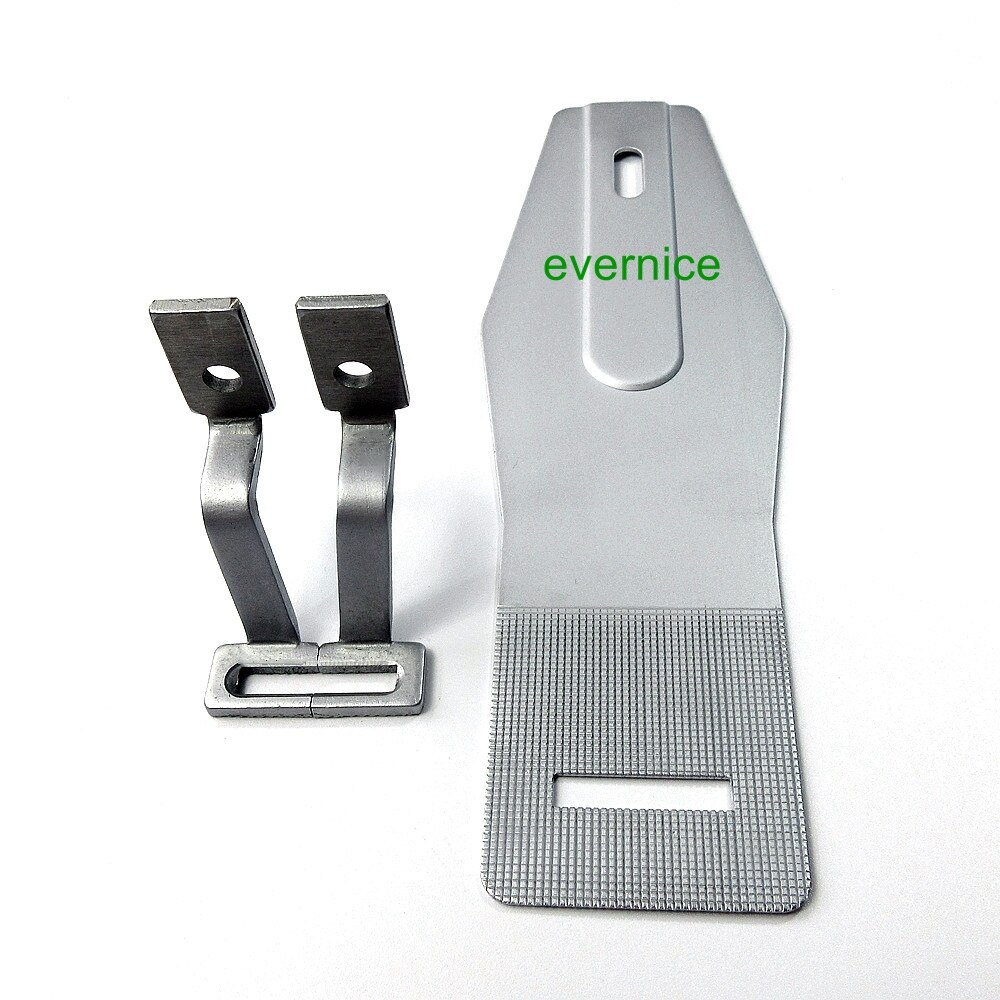 27.5 X 5.2 Feed Plate &amp; Work Clamp Foot Set For Juki Lk-1850 Lk-1900 Bartacking Machine