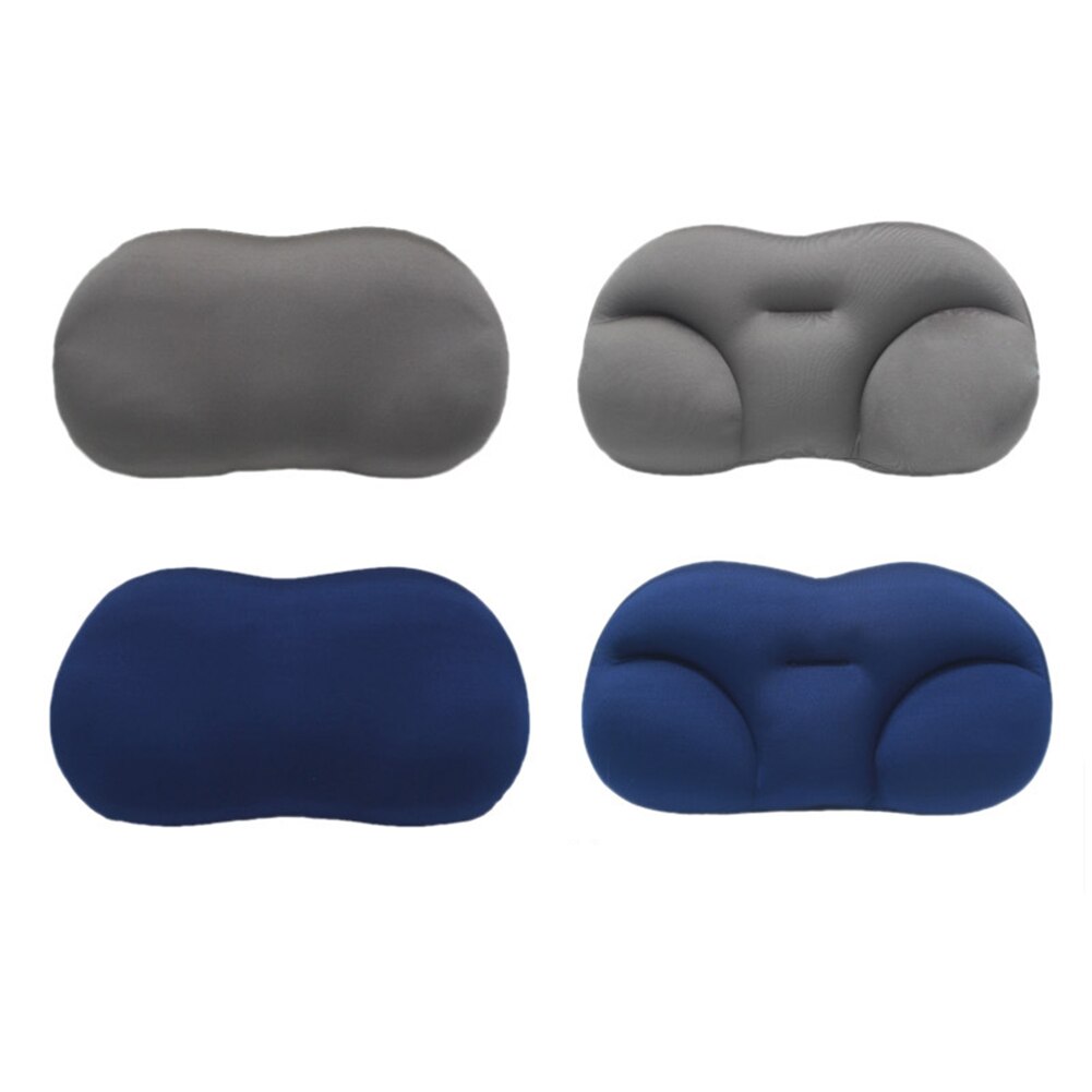 50*30*10cm-ronda nube almohada multifuncional huevo almohada Color sólido Super suave almohada para el cuello de Textiles para el hogar