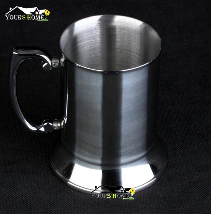 1 stück 420ml 304 Edelstahl Trommel Typ Moskau Becher Gehämmert Kupfer Überzogene Bier Becher Bier Tasse Wasser Glas drink Barware