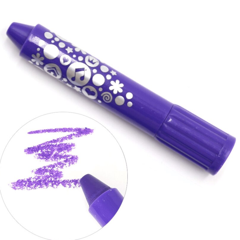 Washable Magic Marker Pen Oil Painting Stick Rotating Crayon Water-soluble Kindergarten Graphic Art Material: 13