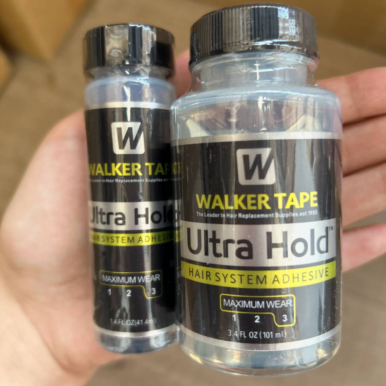 Haarsystem-Toupet-Kleber, Ganzes 15/41/101 ml, Kleber mit starkem Halt, wasserdicht, Ultra-Hold-Lace-Front-Perückenkleber für Spitzenperücken, Klebstoffe