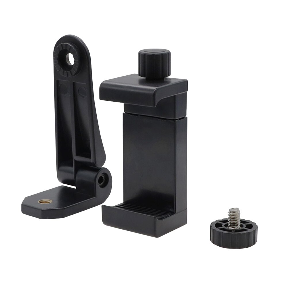 Universeller handy-stativadapter, smartphone-halterung mit verstellbarem clip und 1/4- zoll-schraubloch für handyhalterung