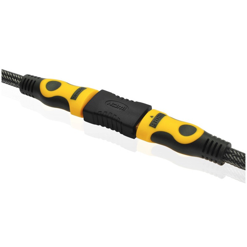 HDMI Female to Female F F Coupler Extender Adapter Connector HDTV HDCP 1080P Female To Female Converter Black