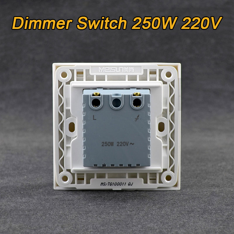 Led dimmer 220v Max 250W 200-240V light dimmer switch led dimmer
