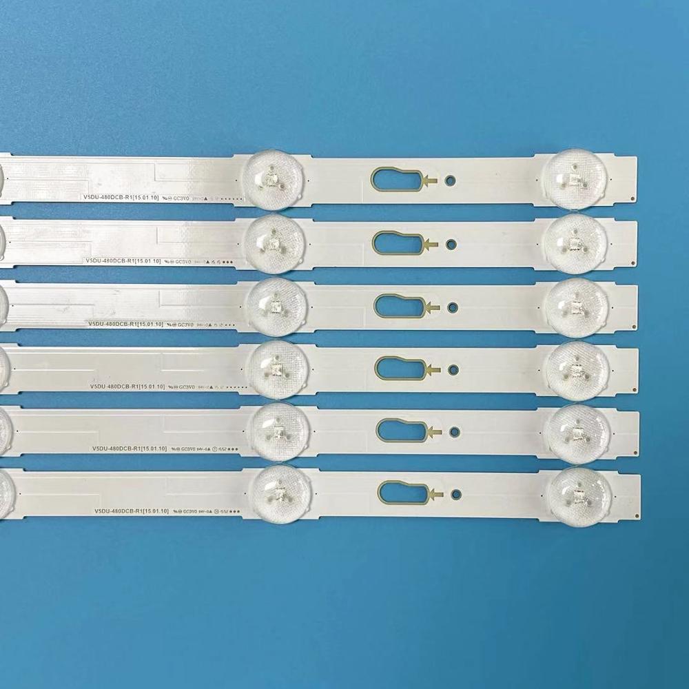 LED-hintergrundbeleuchtung streifen für samsung UE48JU6050U UE48JU6060 UE48JU6500K UE48JU6640U UE48JU6445 UE48JU7500 UE48JU6072U UE48JU6400U