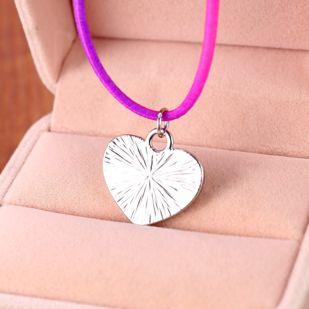 BFF Beste Vriend Voor Altijd Changing Mood Ketting Hanger Hart Ketting Enamel Ketting Sieraden Kleur Veranderende Door Temperatuur