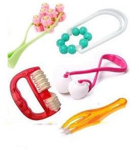 Gewicht Bal Body Massage Buik Armen Ronde Schraper Roller Massager Huishoudelijke Handmatig: E