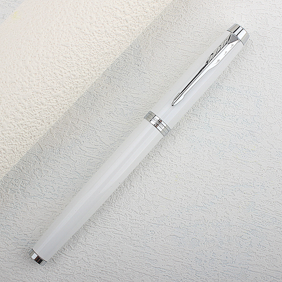 Metal Fountain Pen Black/ Red Luxury Pens 0.7mm Nib Writing Ink Pens Stationery Business Office School Supplies: Blau