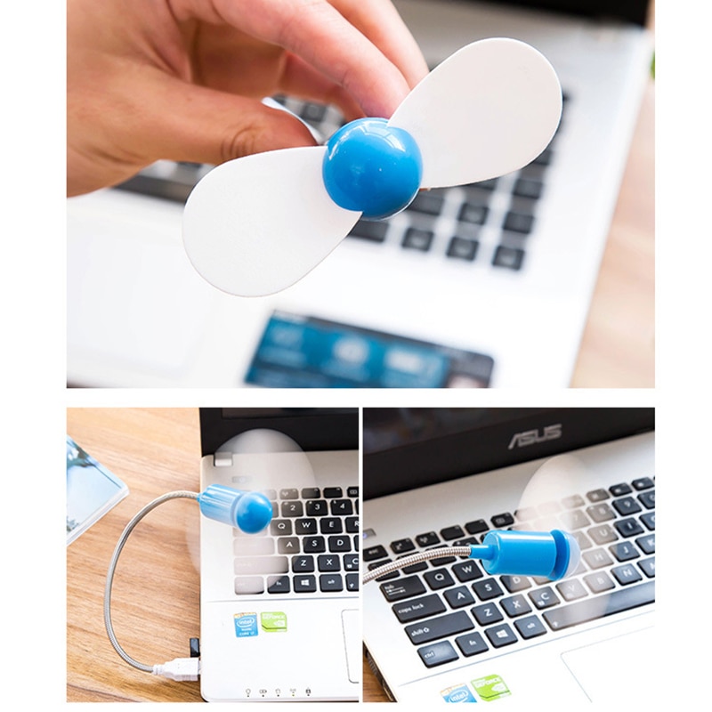 Fffas lang 30cm justerbar usb-vifte kontorhåndvifte sommerventilator mini bilhåndvifter for powerbank usb hub pc bærbar notisbok