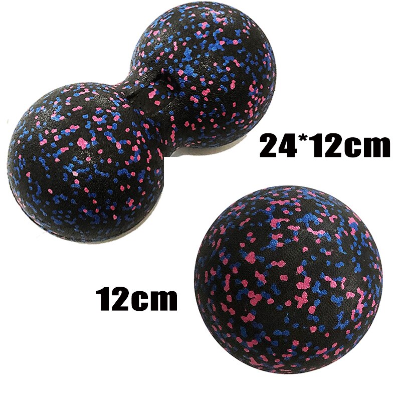 Fitness Ball Set High Density EPP Firm Peanut Massage Balls Lightweight for Myofascial Release Deep Tissue Therapy: big ball set 1