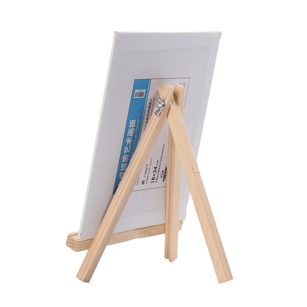 1PC Mini Artist Wooden Easel Artwork Shelf Painting Stand Exhibition Display Holder Home Party Decor Craft Drawing Easel