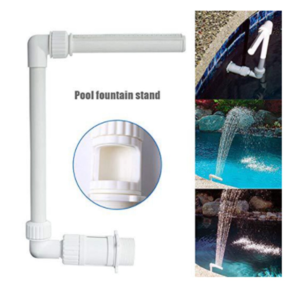 Zwembad Waterval Fontein Water Zwembaden Connector Hoofd Decoratie Zwembad Vijver Drijvende Fontein Device1