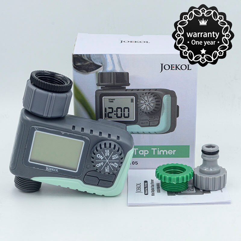 Mini Automatic Irrigation Water Timer Lcd Screen Drip Irrigation Sprinkler Controller Outdoor Garden Watering Timer Device