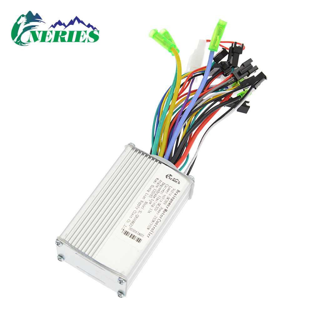 24v-60v 350w el-scooter motor controller intelligent cykel intelligent styring af børsteløs dc motor lcd instrument sæt