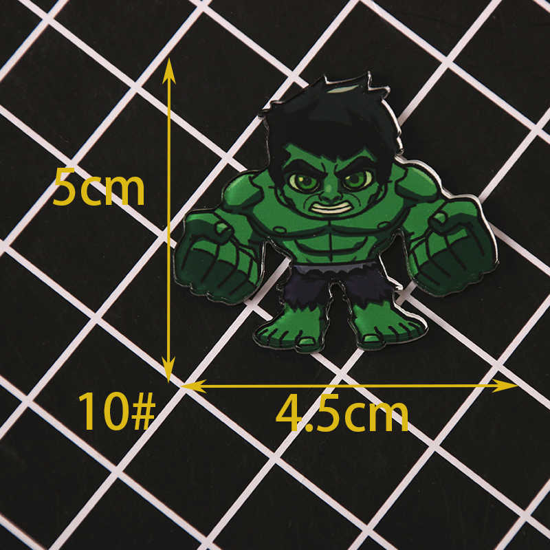 1 PC De Avengers Harajuku Pin Badge Broche Hero Badges voor Kleding Pictogram op Rugzak Acryl Badges voor Kleding Z64: No10