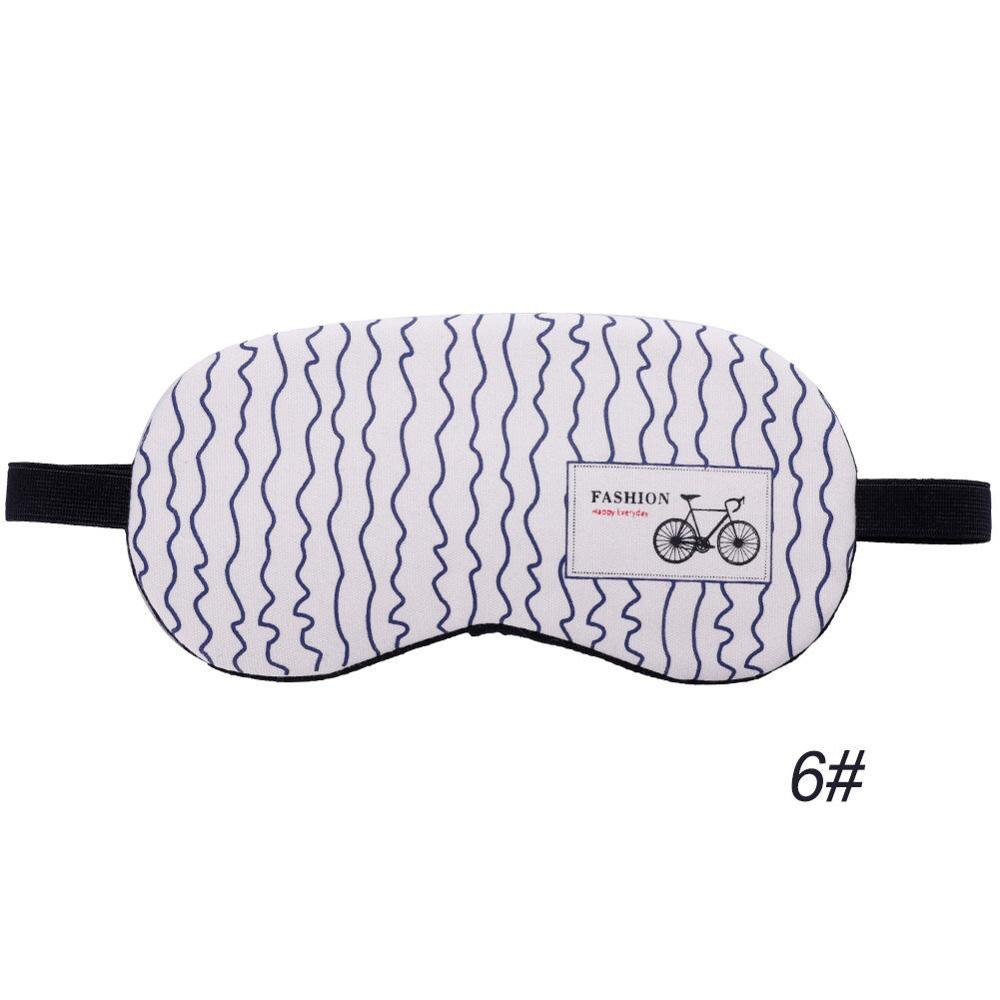 1Pc Sleeping Mask Eyepatch Eye Cover Cotton Mask for Eye Travel Relax Sleeping Aid Eye Patch Shading Eye Mask