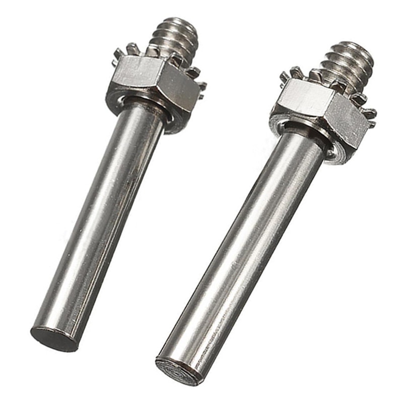 Black 2"&3" Roloc Roll & Lock Rotary Sanding Disc Pad Holder with 2pcs 1/4 inch Shank with Screws For Grinders Abrasive Tools