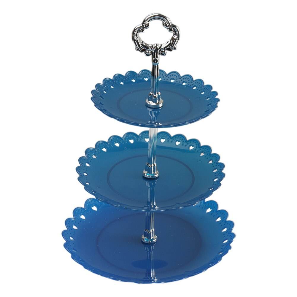 Detachable Cake Stand Party Wedding European Style Kitchen Home Decor Pastry 3-Tier Cupcake Fruit Plate Serving Dessert Holder