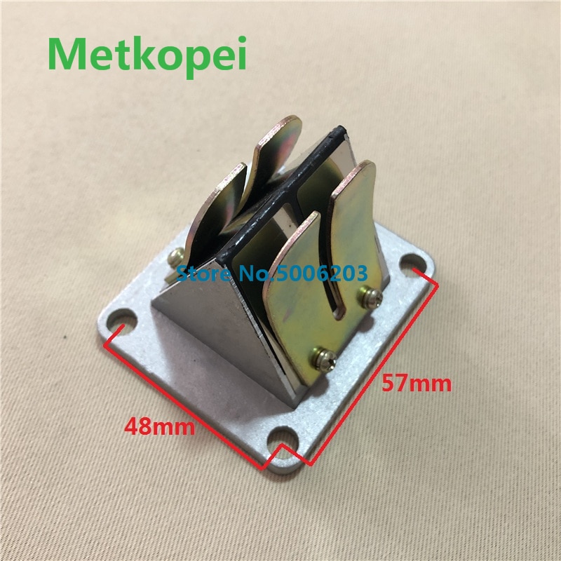 Motocykl DT125 RS125 spożycie zawór membranowy silnika dla yamaha DT 100 125 175 MX100 MX175 RD250 RD350 RT180 YZ60 YZ80 TY250