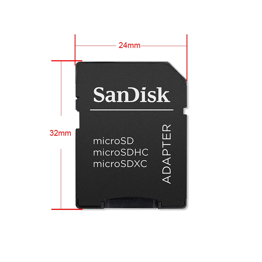 Adaptador de tarjeta de memoria SanDisk Micro SD a SD, adaptador MobileMate Duo, tarjeta TF a tarjeta SD, lector microSD para convertidor de cámara Loptop