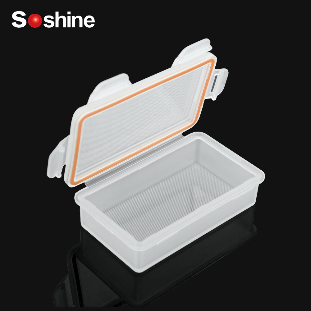 Hard Plastic 18650 Battery Storage Boxes Case Holder With Clip For 1/2/4/8x 18650 4x16340 Rechargeable Battery Waterproof Cases