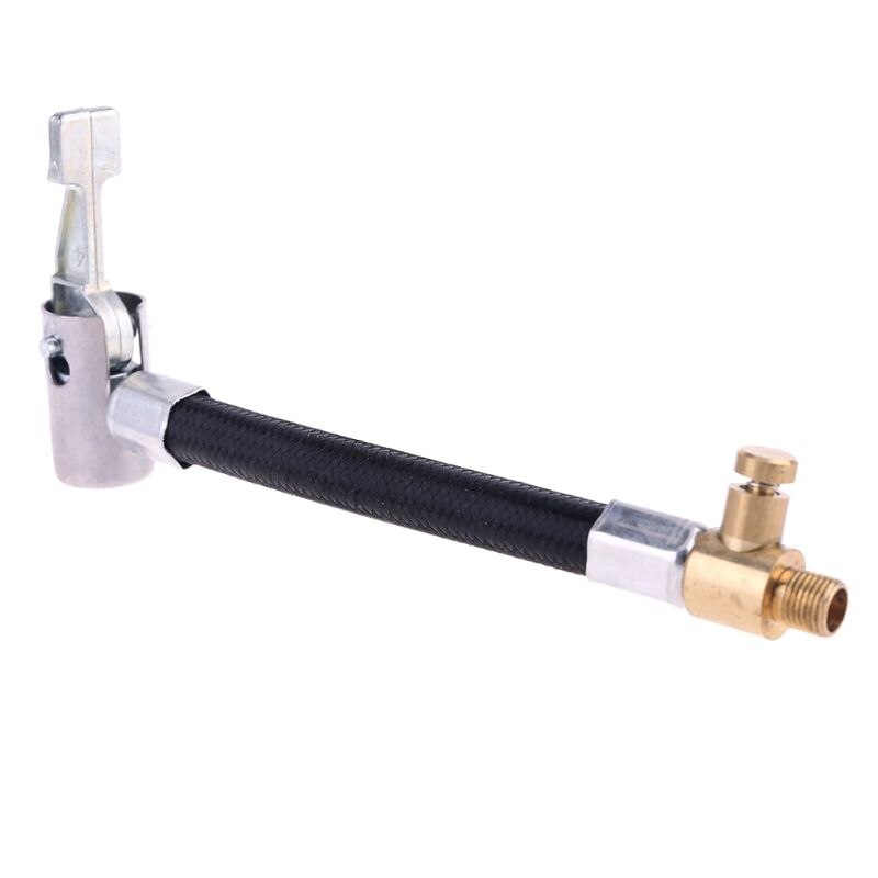 Bil luftslang däck inflator slang inflator låsrör lämplig för standard fingänga 0.305 "  x32 tpi luftkompressor pump