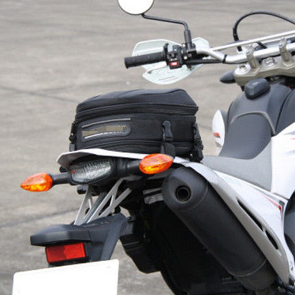 Waterdichte motortas 7.5-10l tassen motorbagage zadelbevestiging doos achterhand