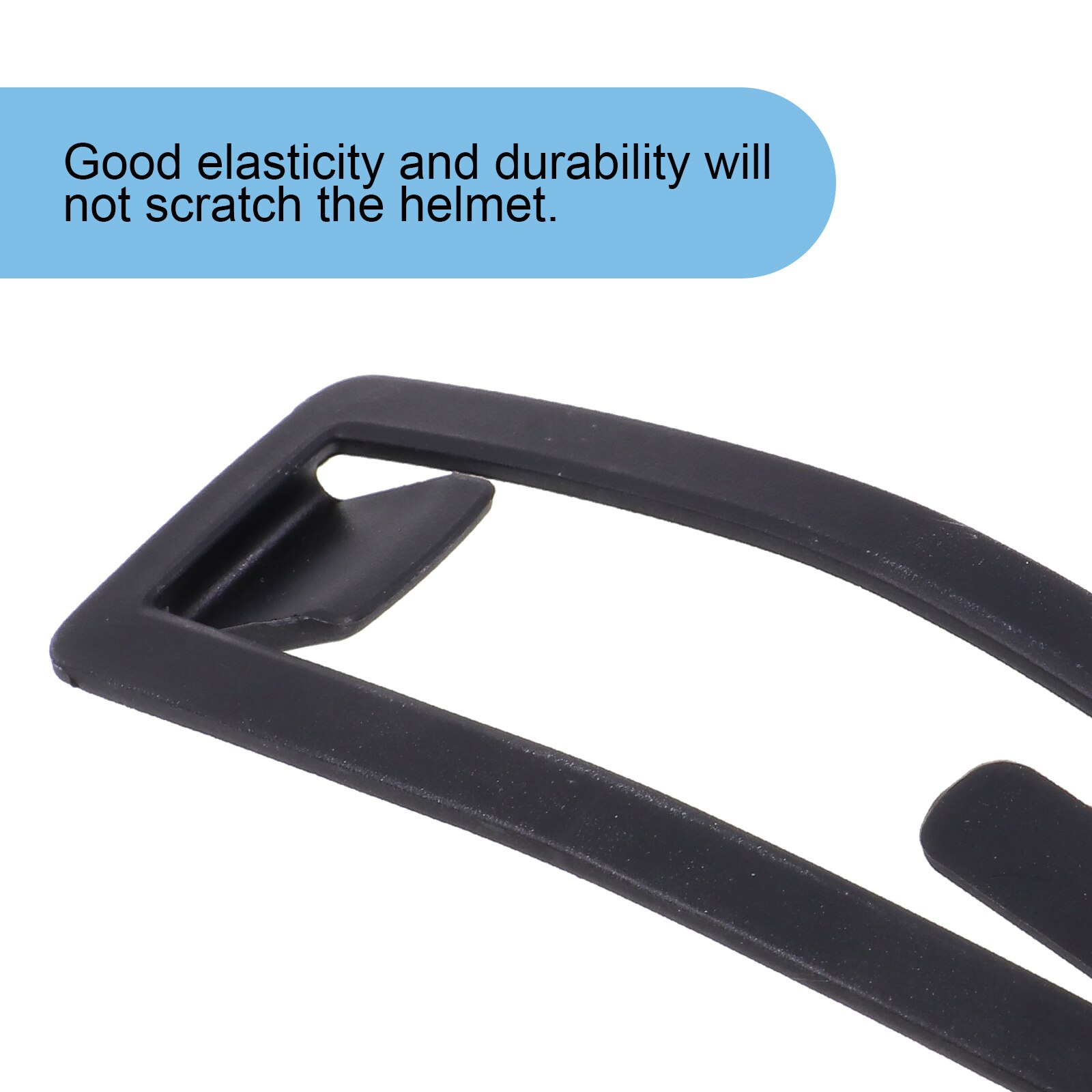 1pc praktiska lätta, hållbara och bärbara hjälmar, glasögon, bältesklämma, hjälmtillbehör för utomhuscykling