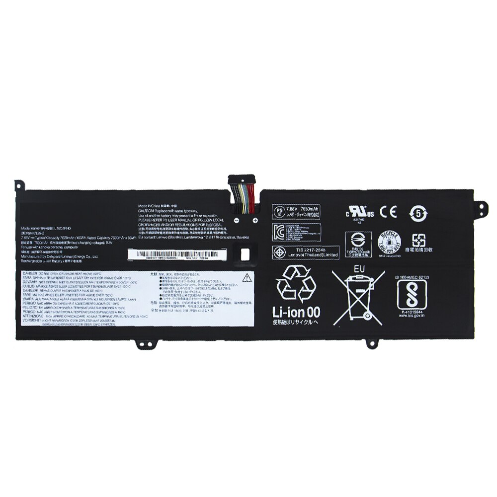 L18C4PH0 Laptop battery For Lenovo Yoga C940 14IIL 81Q9 2ICP5 44 129-2 7.68V 60WH 7820mAh