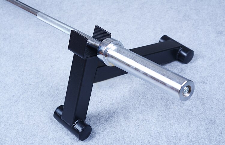 Metal Barbell Changing Holder Bracket Rack Single-Side Barbell Quick Replacement Changer Crowbar Auxiliary Accessories