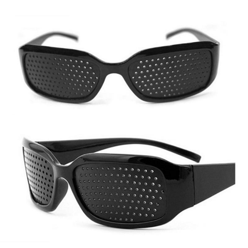 Pinhole Glasses Exercise Eyewear Eyesight Improvement Vision Glasses Training Cycling Eyewear Pinhole Sunglass Camping Eyeglasse