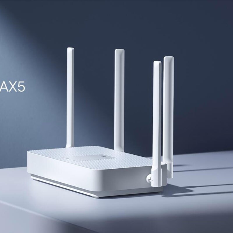 Xiaomi-routeur double bande Redmi AX5 wi-fi 6 Mesh, /2.4 GHz, Gigabit, répéteur de signal sans fil, avec 4 antennes larges à Gain élevé, 5.0