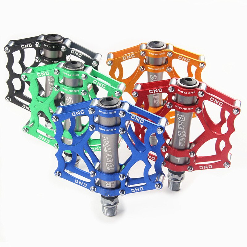 Pedales para ciclismo, piezas para bicicletas de montaña o de carretera, rodamiento sellado antideslizante, aleación de aluminio, accesorios para equipos de ciclismo CNC