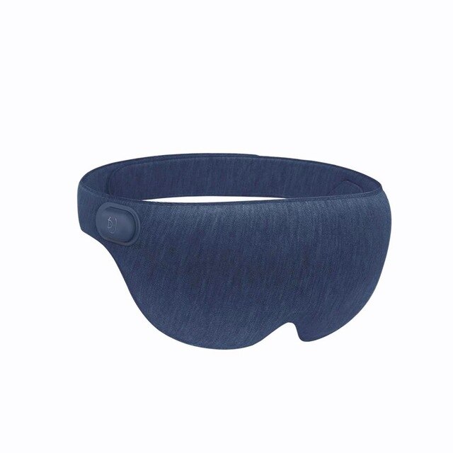 Xiaomi-mascarilla Mijia Ardor 3D, parche de descanso para ojos, 5V, 5W, USB, vapor , para viajes al aire libre, avión, cubierta para los ojos, venda para los ojos, estereoscópica 3D: Blue