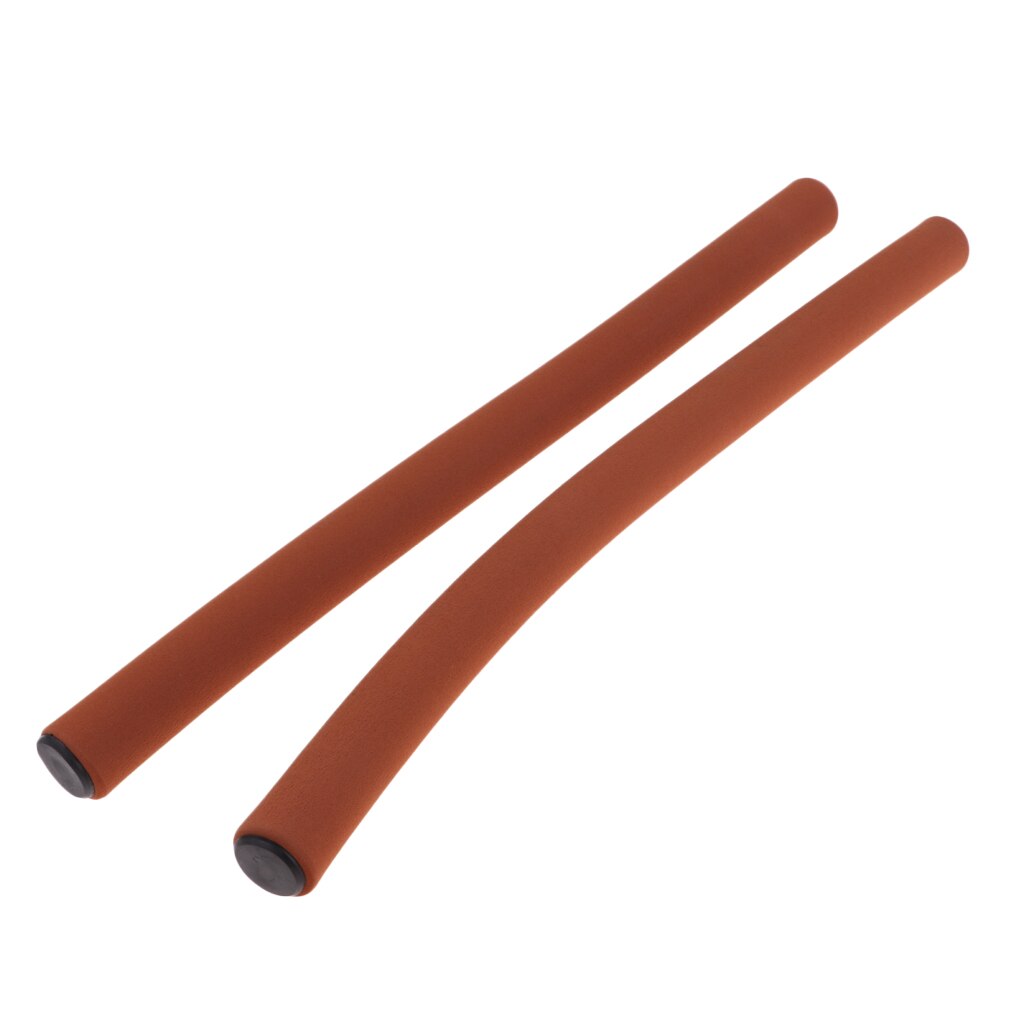 Milieuvriendelijke Geschuimd Siliconen Fiets Grips/Anti-Slip Fiets Handvat Grips Cover/Shockproof Fiets Bocht Handgrepen Grips-9 Kleuren: Matte Brown
