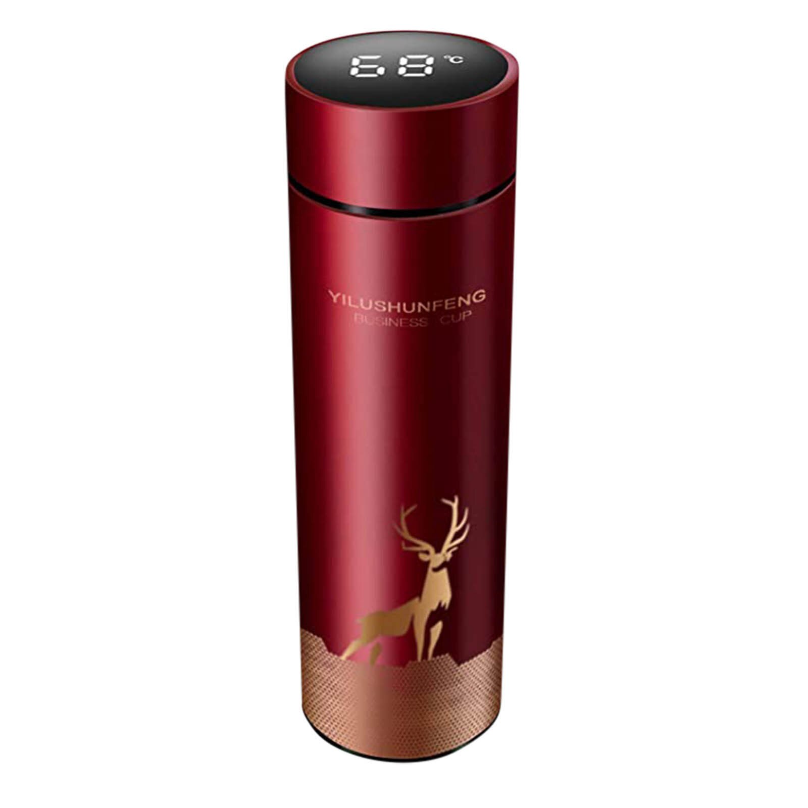 Smart Mug Temperature Display Stainless Steel Water Thermal Bottle With Lcd Touch Screen Waterproof Cup#h3: E