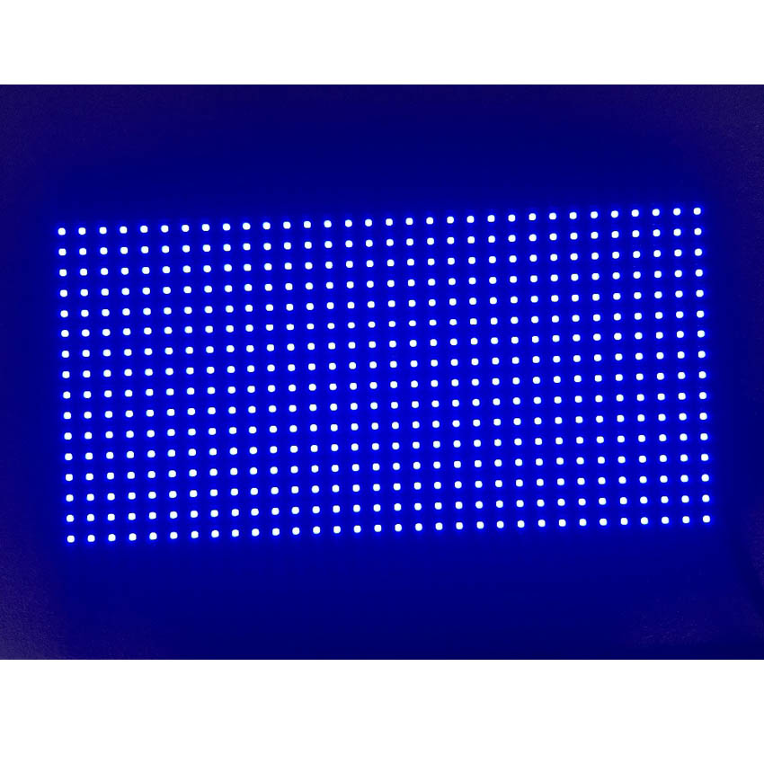 P10 DIP570 32x16dots módulo led a todo color al aire libre 320*160mm, pantalla de visualización led rgb, cartelera de pared de vídeo led para exteriores