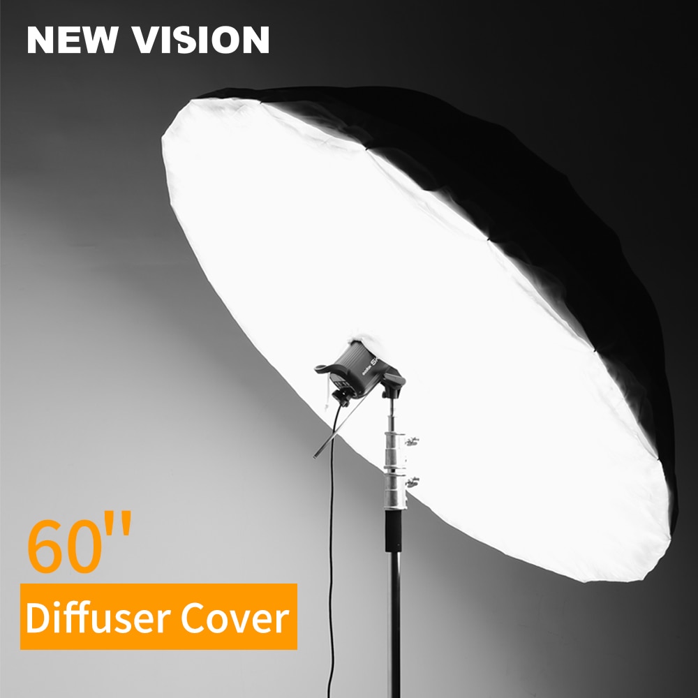 Studio Photogrphy 60 &quot;150Cm Wit Zwart Reflecterende Paraplu Diffuser Cover (Diffuser Cover Alleen)