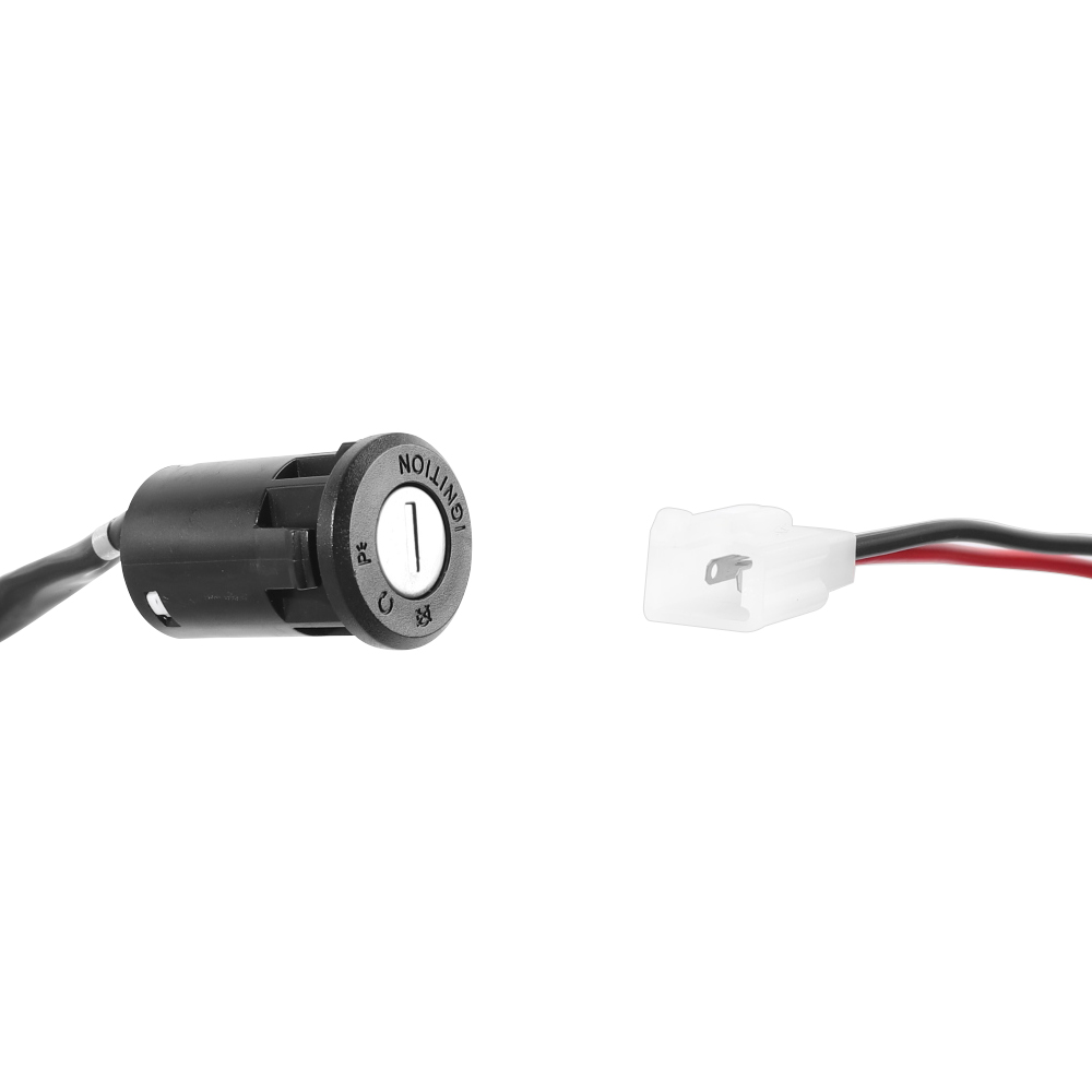 Universele Contactslot Elektrische Scooter 1 Set 2 Draden Op/Off Ontsteking Toetsen Met Draad Driewieler Voertuig Montage kit Onderdelen