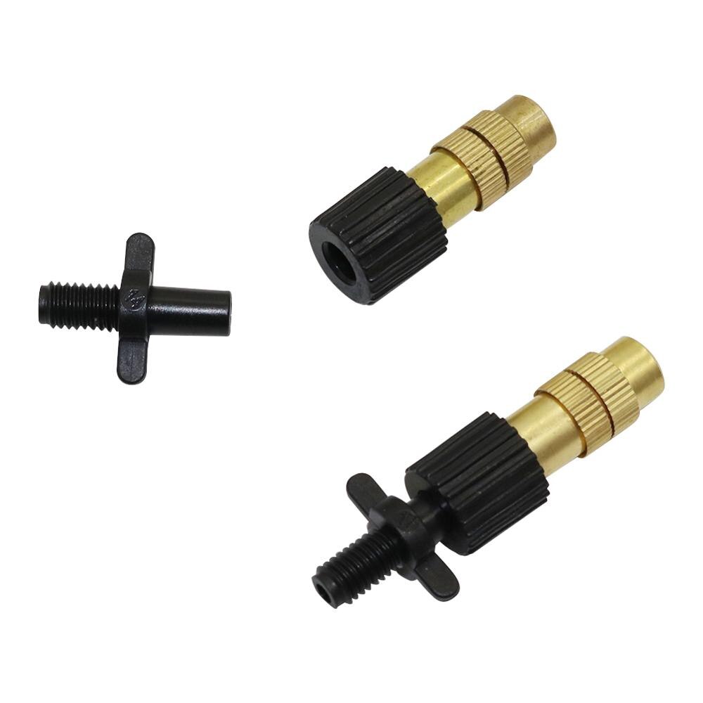 Messing Sproeier Landbouw Greenhouse Cooling Verneveling nozzle Tuin Boomgaard sproeikop systeem Sprinklers 180 Pcs
