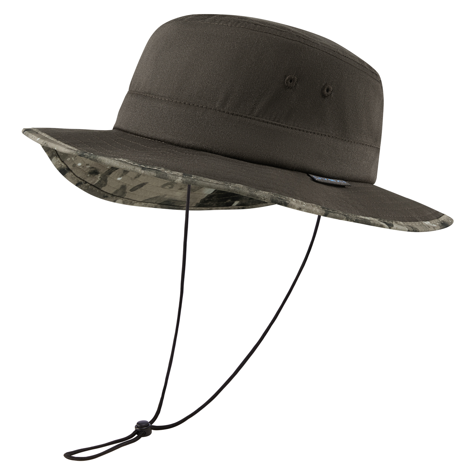 Udissolve-Chapeau de Soleil Pliable à Motifs, Sous Bord E27, pour l'Été, Randonnée, Pêche, Plage, Safari, pour Homme et Femme, 50 +: Champagne / M