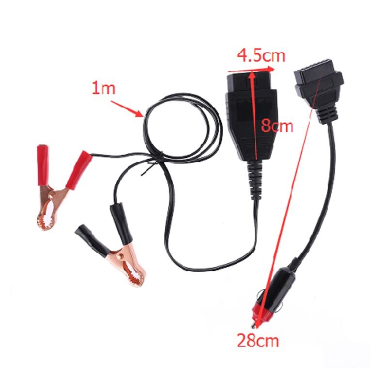 Car OBD Computer ECU Memory Saver Replace Battery Safe Tool OBDII Resume Hand