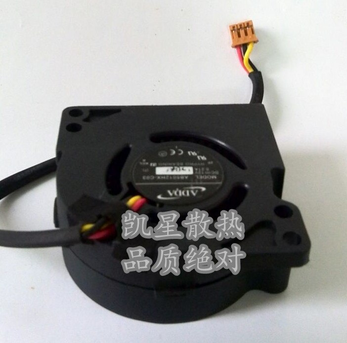 para ADDA AB5012HX-C03 (T3VL5) DC 12V 0.21A ventilador de refrigeración de servidor ventilador del servidor 50x50x20mm 3 cables