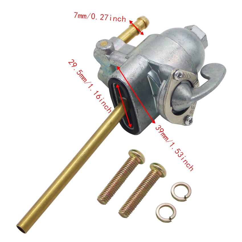 For Kawasaki KZ400 KZ400D KZ400-S D3 D4 S2 S3 A1 A2 KZ 400 Motorcycle Gas Fuel Tank Switch Gasoline Generator Petcock Valve Tap