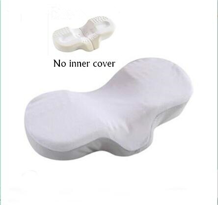 Memory Foam Anti Wrinkle Pillow Ergonomic Curve Improve Sleeping Pillows Perfect Concave Headrest Neck Support: No inner cover1