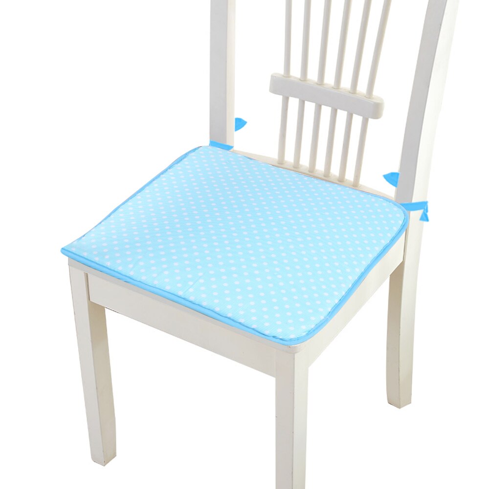 Urijk-coussin de siège antidérapant | Coussin de canapé, couleur Pure, coussin de siège carré, coussin de chaise, oreiller doux, imprimé en feuilles, pour Padchair, 40x40cm